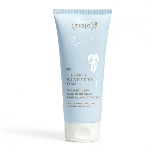 Hipoalergiczne mleczko do ciała nawilżająco-ochronne Ziaja Med 200 ml