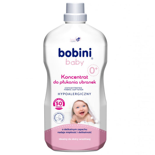 Koncentrat do płukania ubranek niemowlęcych i dziecięcych Bobini Baby 1,8 l