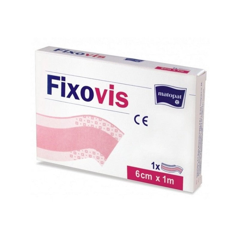 Tkaninowy plaster z opatrunkiem do cięcia Fixovis Matopat