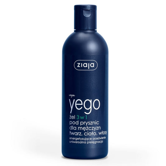 Żel 3w1 pod prysznic dla mężczyzn ZIAJA YEGO 300 ml