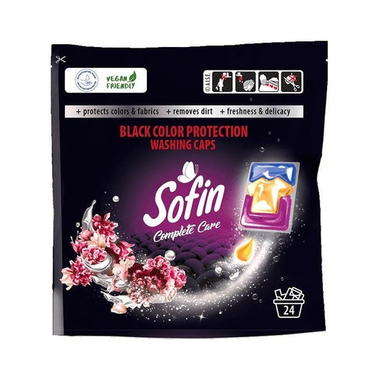 Sofin Kapsułki do prania czarnego Black Color Protection 24 szt.