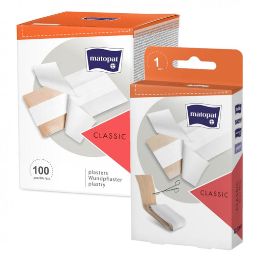Matopat CLASSIC Plaster z opatrunkiem do cięcia