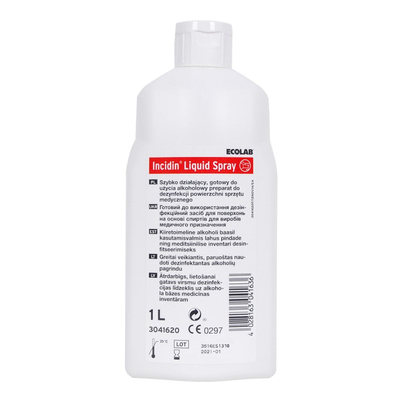Ecolab Incidin Liquid Płyn do dezynfekcji powierzchni