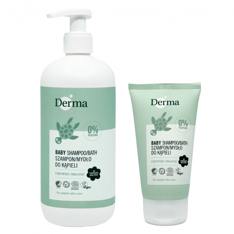 Szampon i mydło do kąpieli Derma Eco Baby