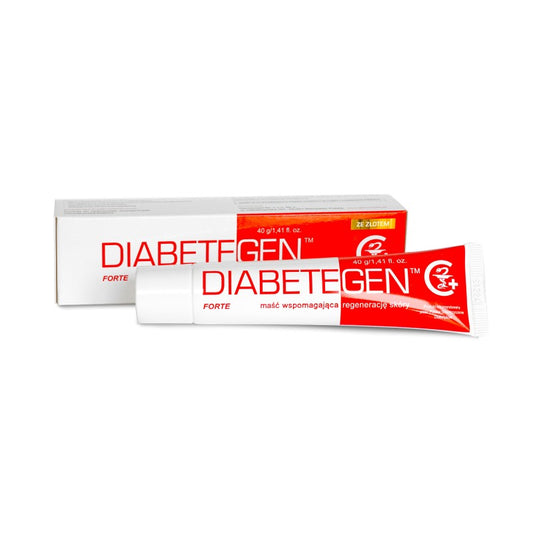 Maść wspomagająca regenerację skóry Diabetegen Forte z Colostrum 40 g
