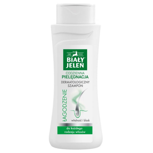 Szampon dermatologiczny Łagodzenie Biały Jeleń do każdego rodzaju włosów 300 ml