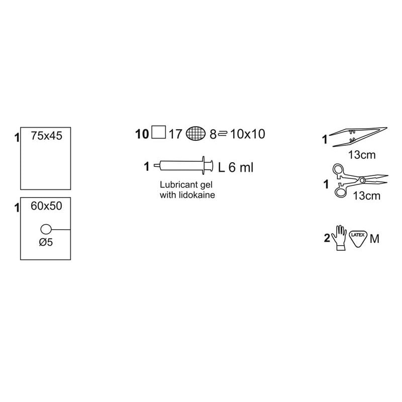 Zestaw do cewnikowania Torebka papierowo-foliowa Matoset