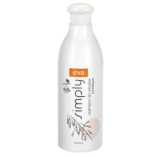 Szampon do włosów normalnych z owsem Eva Simply 500 ml