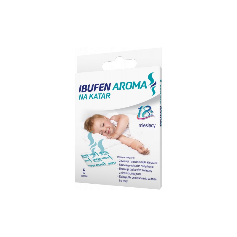 Plastry na katar Ibufen Aroma 5 szt.