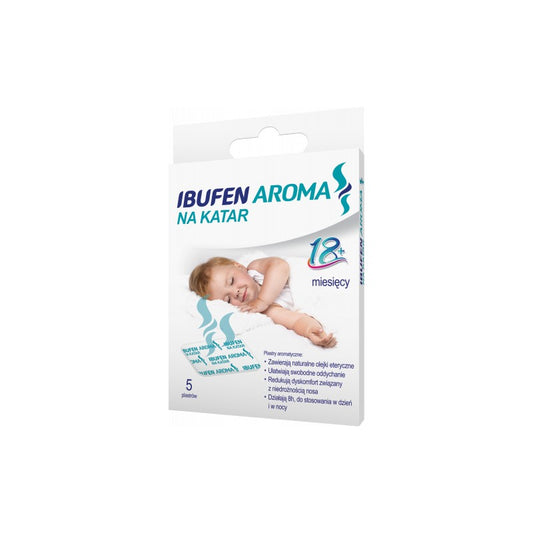 Plastry na katar Ibufen Aroma 5 szt.
