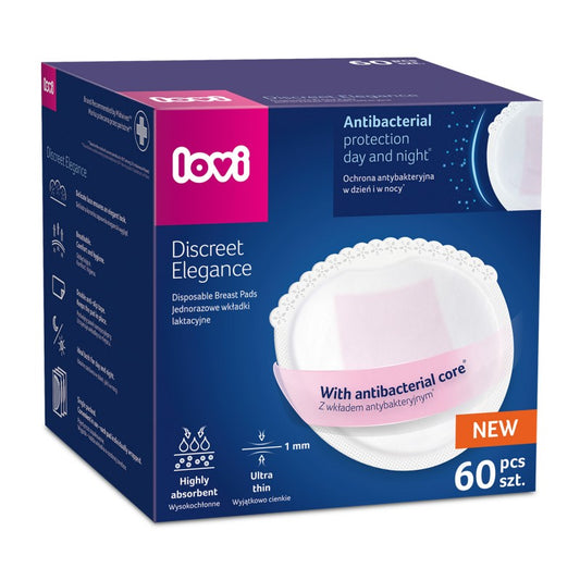 Wkładki laktacyjne LOVI Discreet Elegance 20 szt.