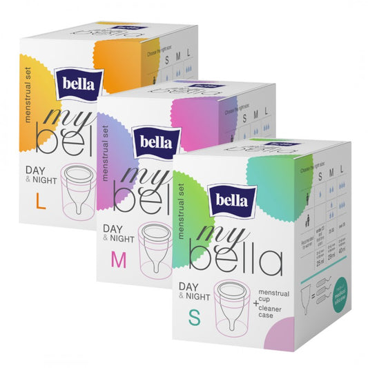 Kubeczek menstruacyjny z pojemnikiem my bella