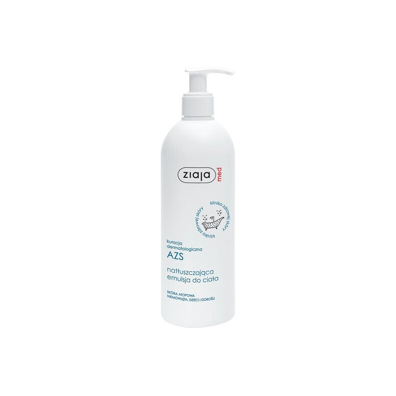 Emulsja do ciała Ziaja Med AZS, natłuszczająca 400ml