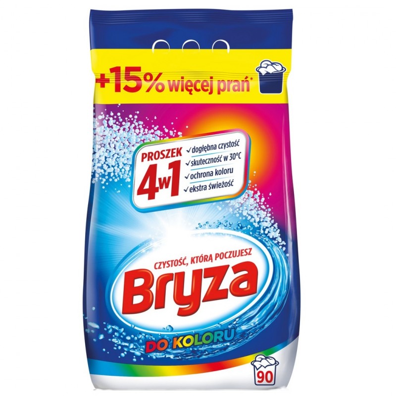 Proszek do prania koloru Bryza 4w1