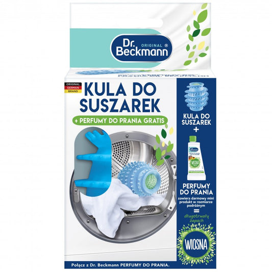 Kula do suszarek Dr. Beckmann + Perfumy do prania