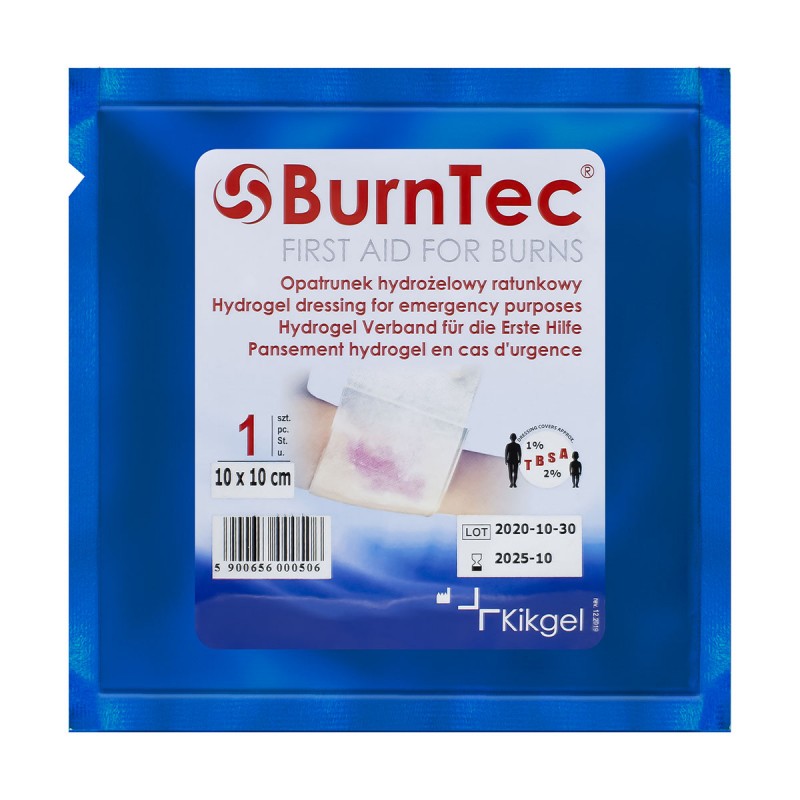 BurnTec opatrunek hydrożelowy ratunkowy