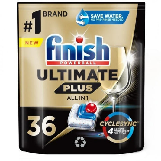 Kapsułki do zmywarki FINISH Powerball Ultimate Plus All in 1 Fresh 36 szt.