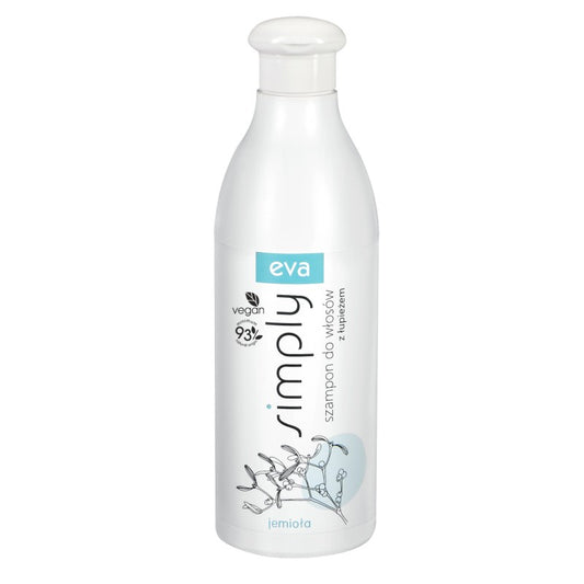 Szampon przeciwłupieżowy do włosów Eva Simply Jemioła 500 ml