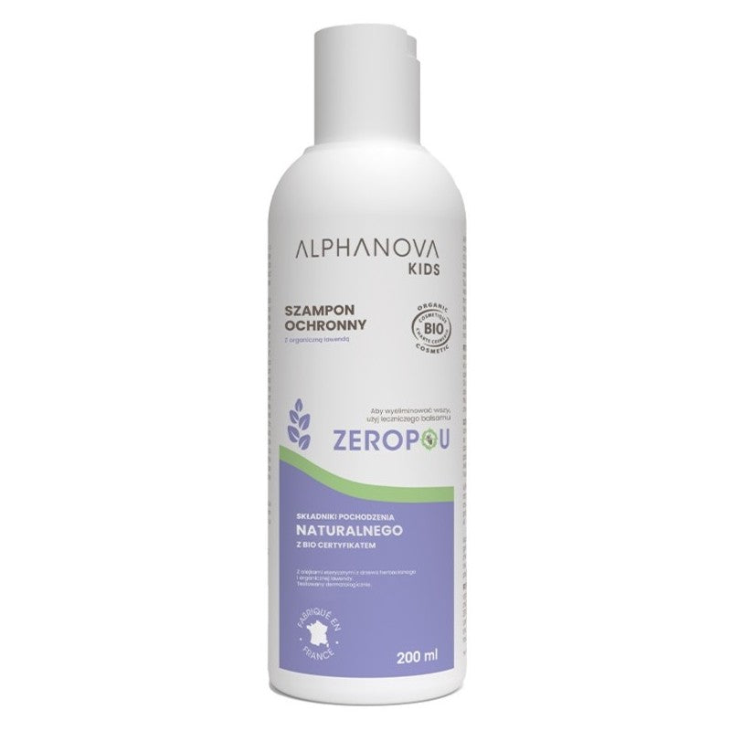Naturalny szampon na wszy Alphanova Kids 200 ml