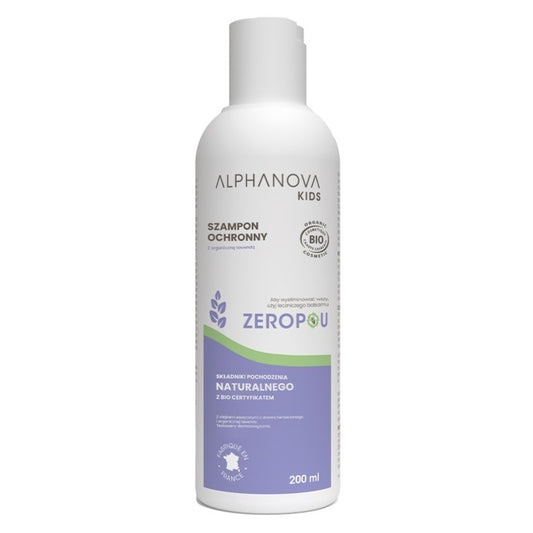 Naturalny szampon na wszy Alphanova Kids 200 ml