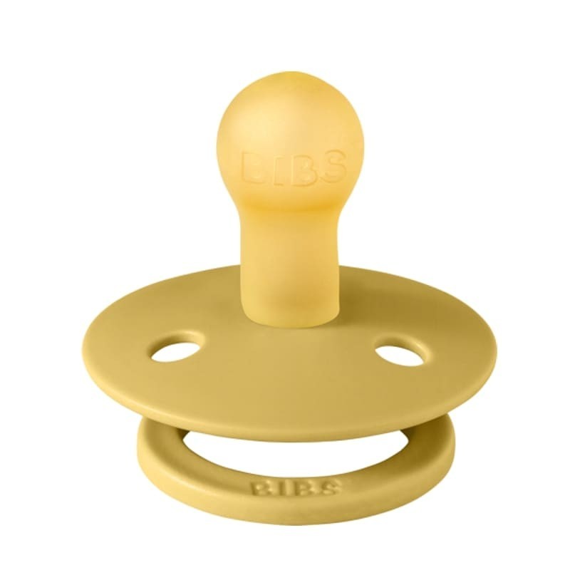 Smoczek uspokajający kauczukowy BIBS Colour M 2-pak