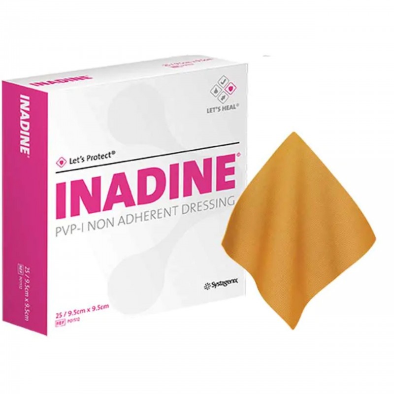 Opatrunek nieprzywierający Inadine z jodopowidonem 3M 1 szt.