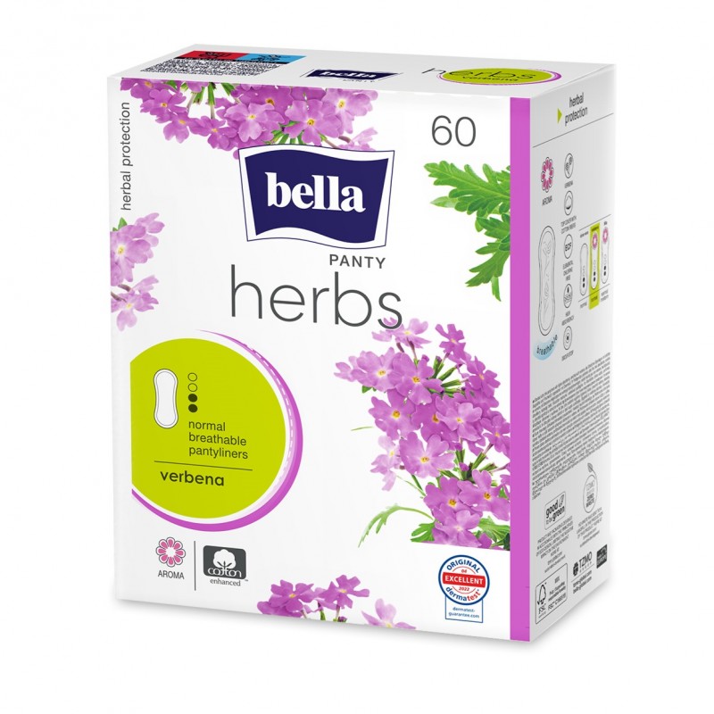 Wkładki higieniczne Bella Herbs z werbeną