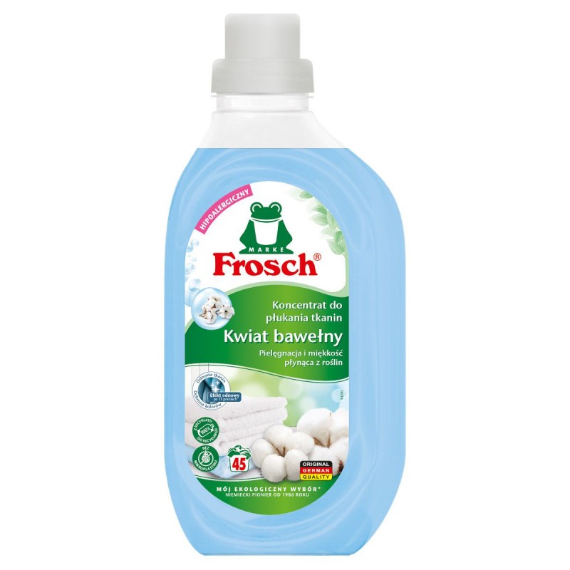 Koncentrat do płukania tkanin Frosch 900 ml