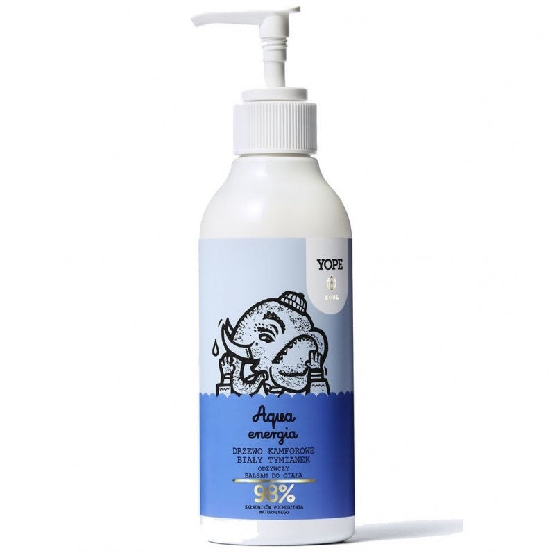 Odżywczy balsam do ciała YOPE Soul Aqua Energia 300 ml