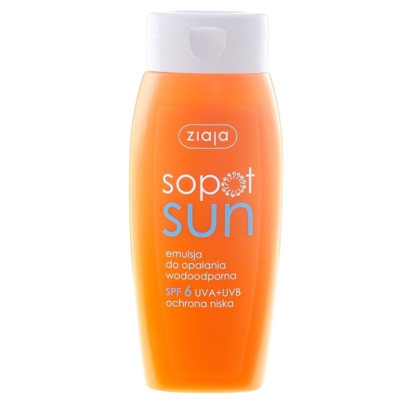 Emulsja do opalania SPF 6 Ziaja Sopot Sun 150 ml