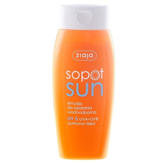 Emulsja do opalania SPF 6 Ziaja Sopot Sun 150 ml