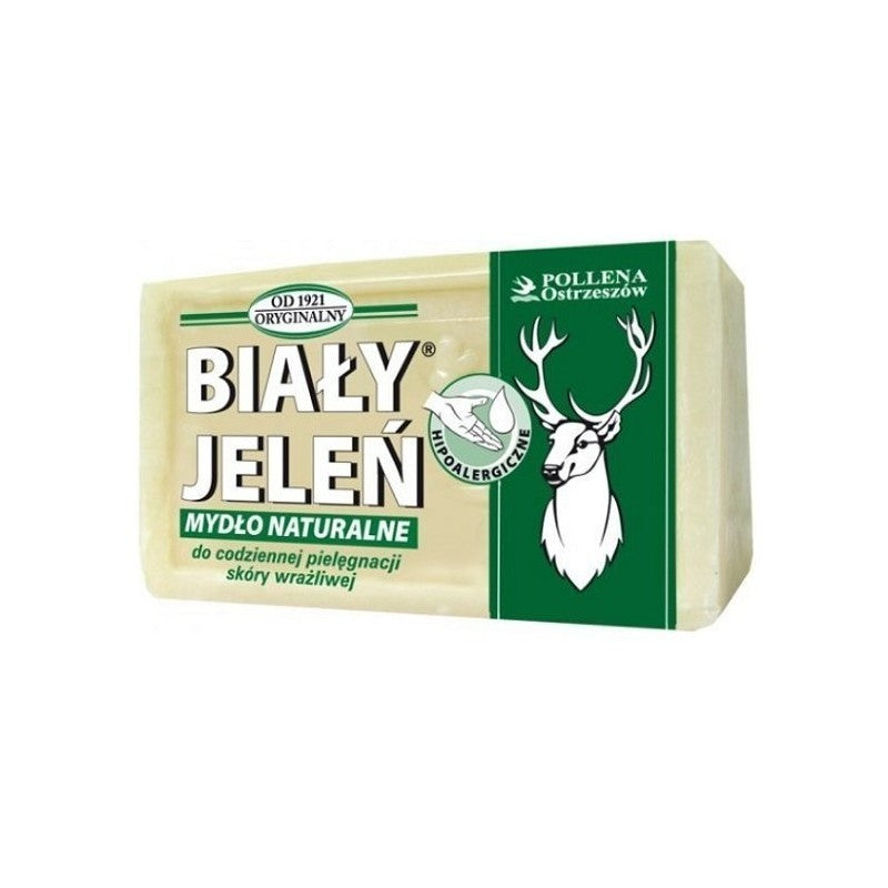Mydło w kostce hipoalergiczne Biały Jeleń 150 g