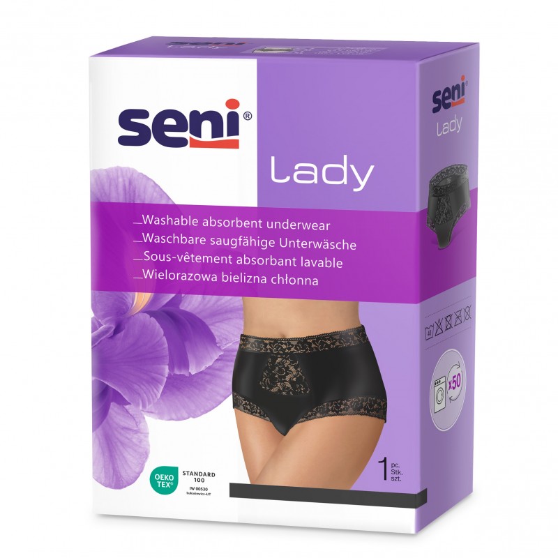 Wielorazowe majtki chłonne Seni Lady dla kobiet