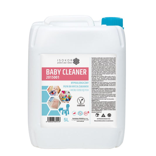 Hipoalergiczny płyn do mycia zabawek i mebli dziecięcych Isokor Baby Cleaner 5 l