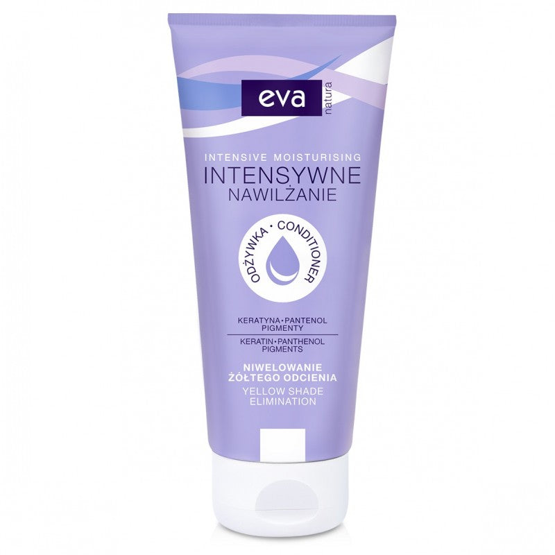 Odżywka Eva Natura Intensywne Nawilżanie Niwelowanie żółtego odcienia 200 ml