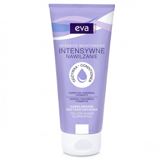 Odżywka Eva Natura Intensywne Nawilżanie Niwelowanie żółtego odcienia 200 ml