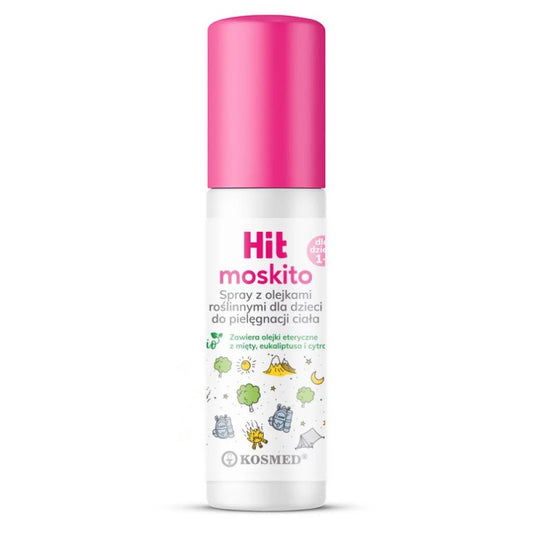 Spray na komary, kleszcze i meszki dla dzieci HIT MOSKITO 100 ml