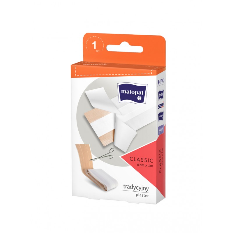 Matopat CLASSIC Plaster z opatrunkiem do cięcia