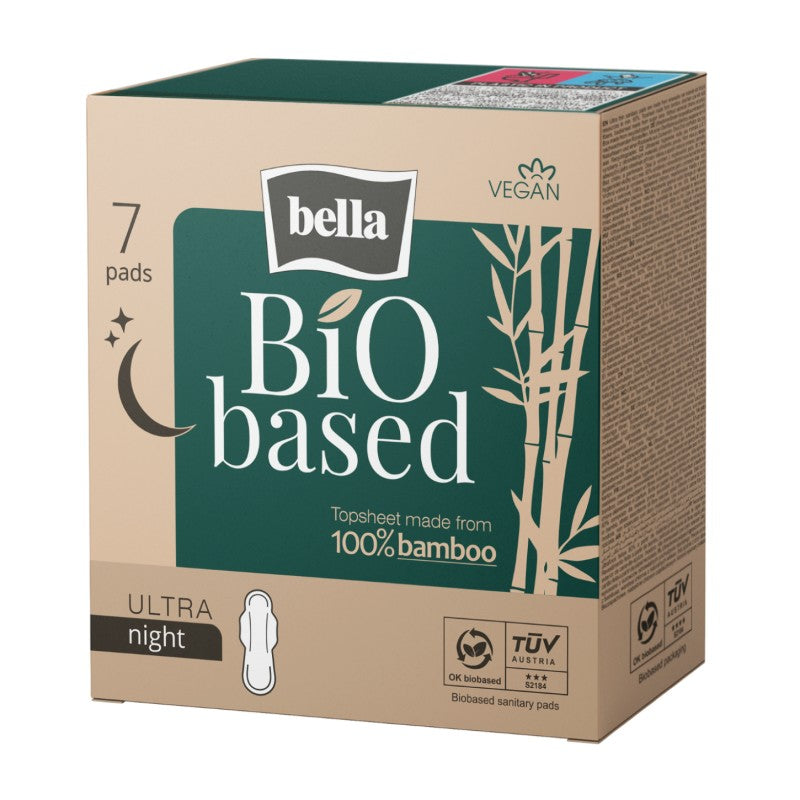 Bella BiO based Ultra Night Ekologiczne podpaski higieniczne
