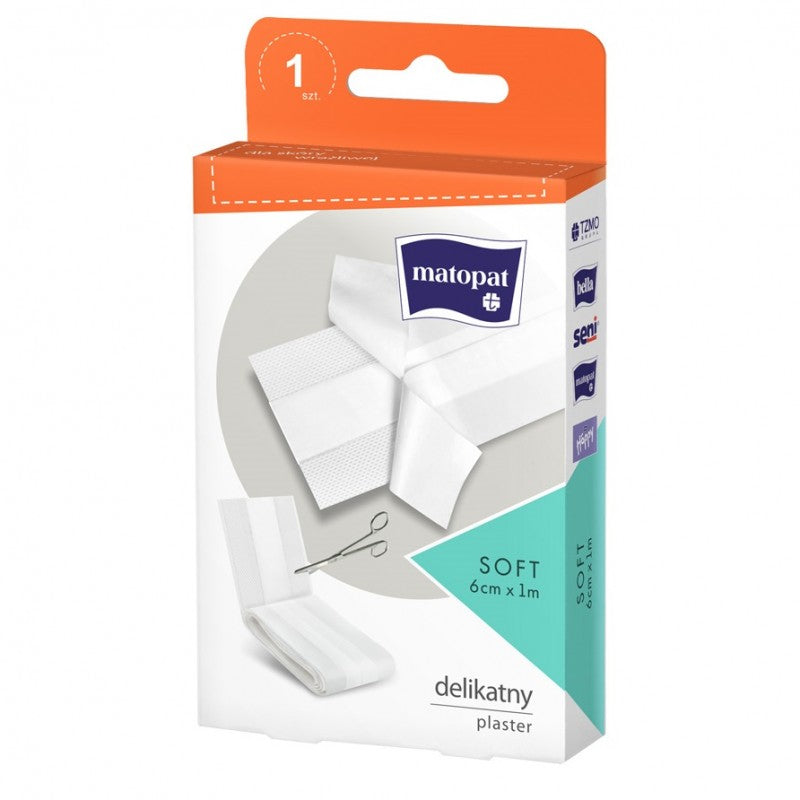 Plaster z opatrunkiem do cięcia Matopat SOFT