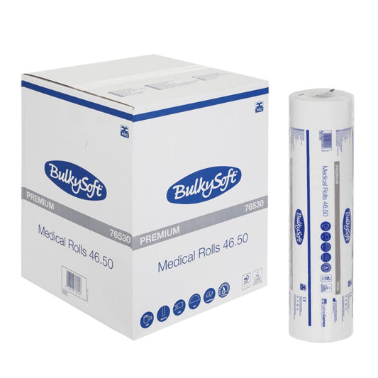 Podkład medyczny na rolce, celulozowy BulkySoft Premium