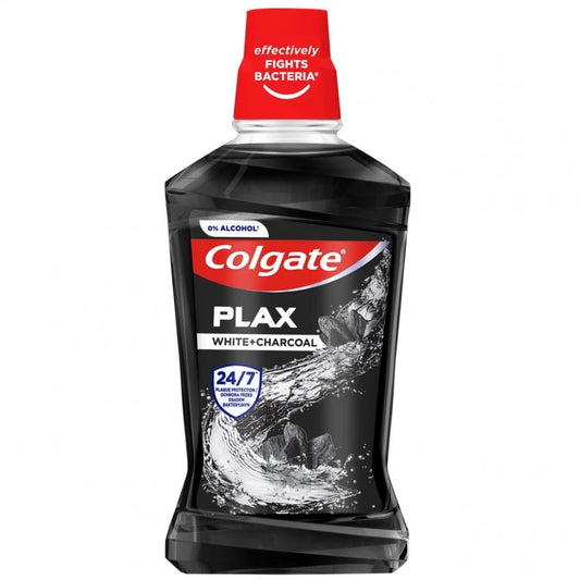 Płyn do płukania jamy ustnej Colgate Plax White & Charcoal 500 ml