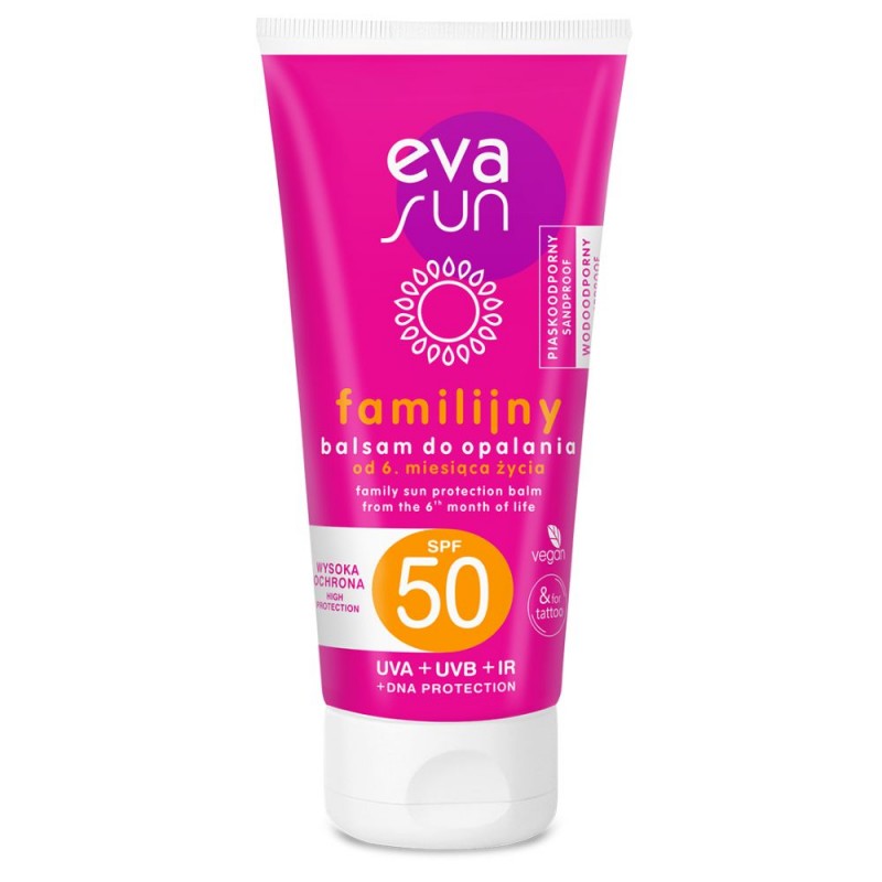 Balsam do opalania Familijny SPF 50 Eva Sun 175 ml