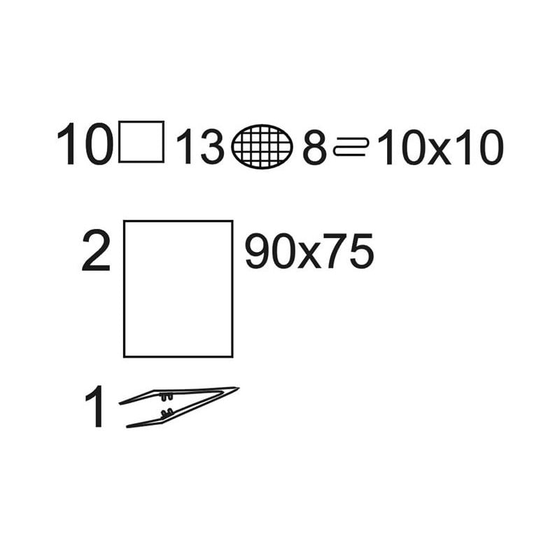 Matoset Zestaw zabiegowy jałowy Torebka papierowo-foliowa z etykietą TAG