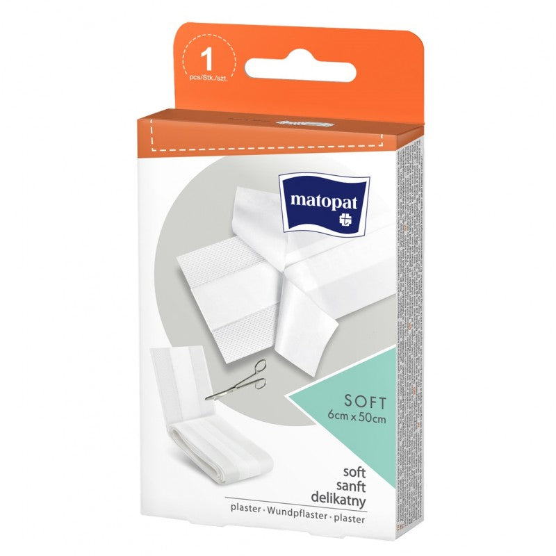 Plaster z opatrunkiem do cięcia Matopat SOFT