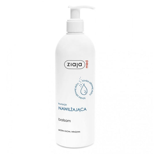 Balsam do skóry suchej i wrażliwej Ziaja Med Kuracja Nawilżająca 500ml