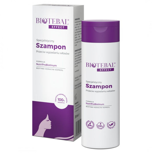 Szampon przeciw wypadaniu włosów BIOTEBAL Effect 200 ml