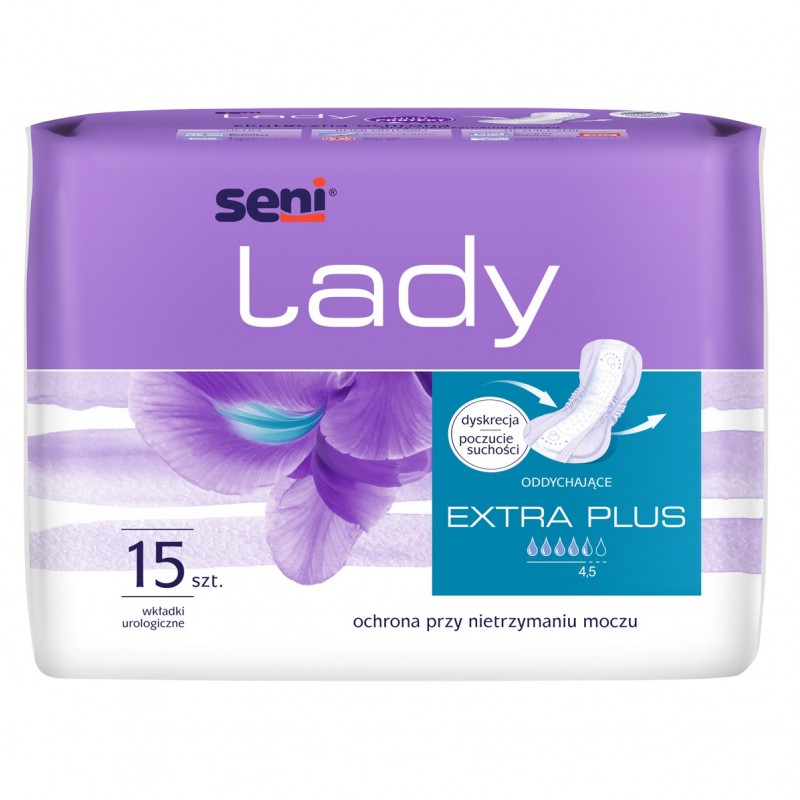 Wkładki urologiczne dla kobiet Seni Lady Extra Plus