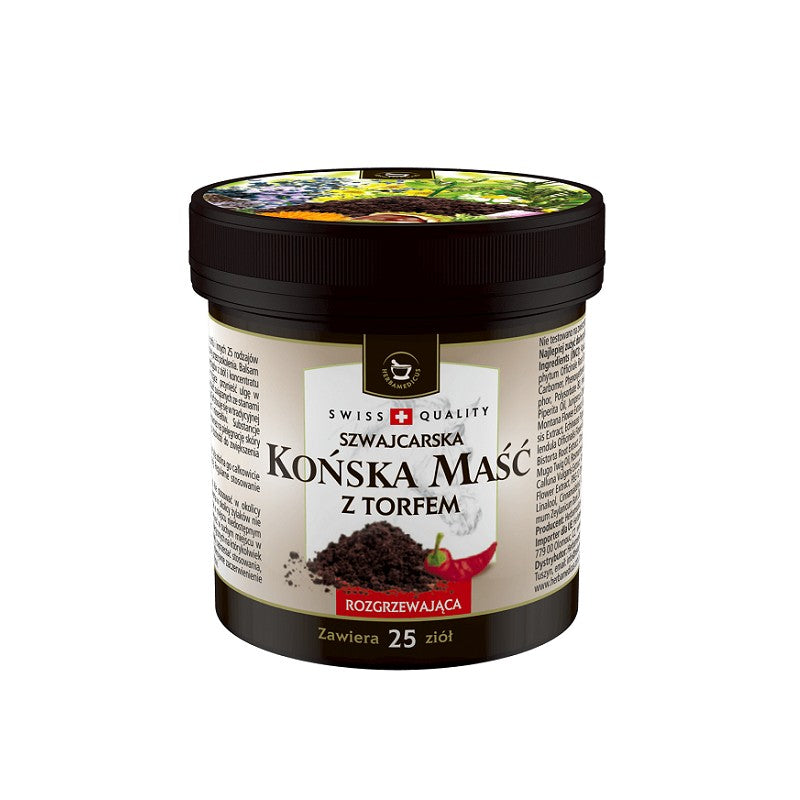 Maść końska z torfem Rozgrzewająca Herbamedius
