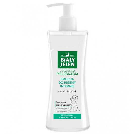 Emulsja do higieny intymnej Biały Jeleń z szałwią i ogórkiem 265 ml